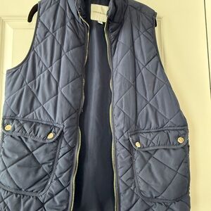 Thread & Supply Navy Quilted Vest